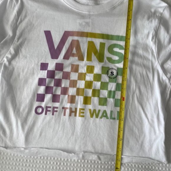 VANS Lock Box Long Sleeve Cropped T-Shirt - Picture 7 of 7